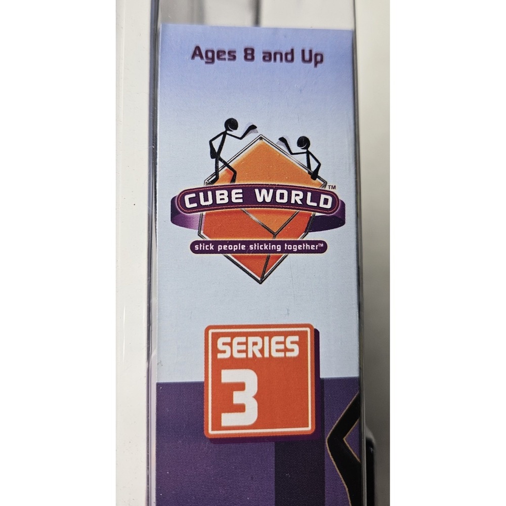 Radica Cube World Series 3 Chief + Dash 2pc Set Blue/Green Sealed 2006 Rare/NOS - Picture 4 of 8